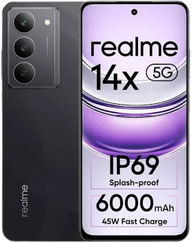 Realme 14X 5G 8+128 GB Crystal Black